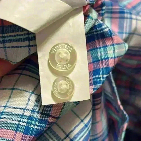 Vineyard Vines Mens Classic Fit Tucker plaid Button Down Shirt Size XXL - Picture 5 of 12